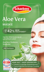 Schaebens Face Mask Aloe Vera (2x5 ml), 10 ml