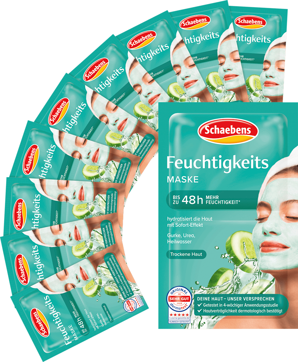 Schaebens Face Mask Moisture (10 x 2x5 ml), 100 ml
