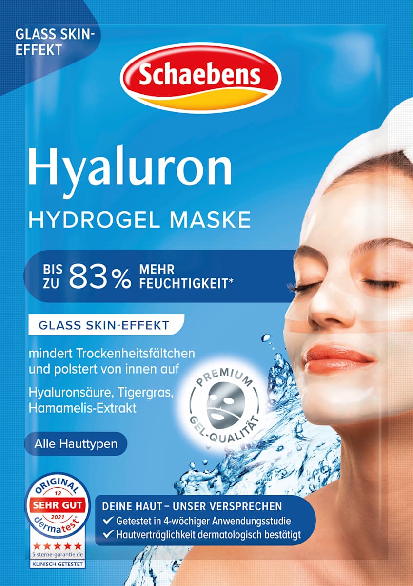 Schaebens Face Mask Hyaluron Hydrogel, 1 pc
