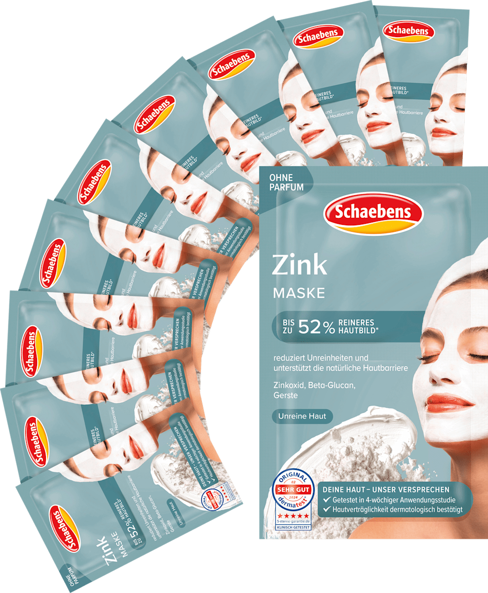 Schaebens Face Mask Zinc (10 x 2x5 ml), 100 ml
