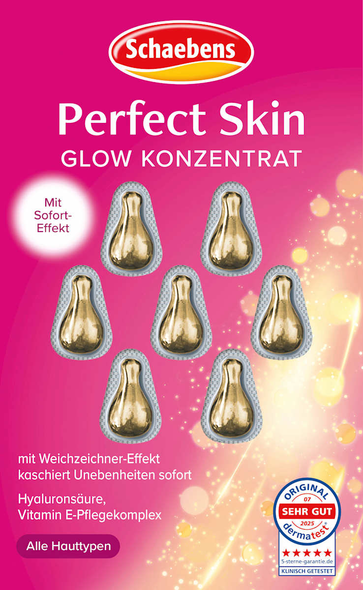 Schaebens Concentrate Perfect Skin Glow, 7 pcs