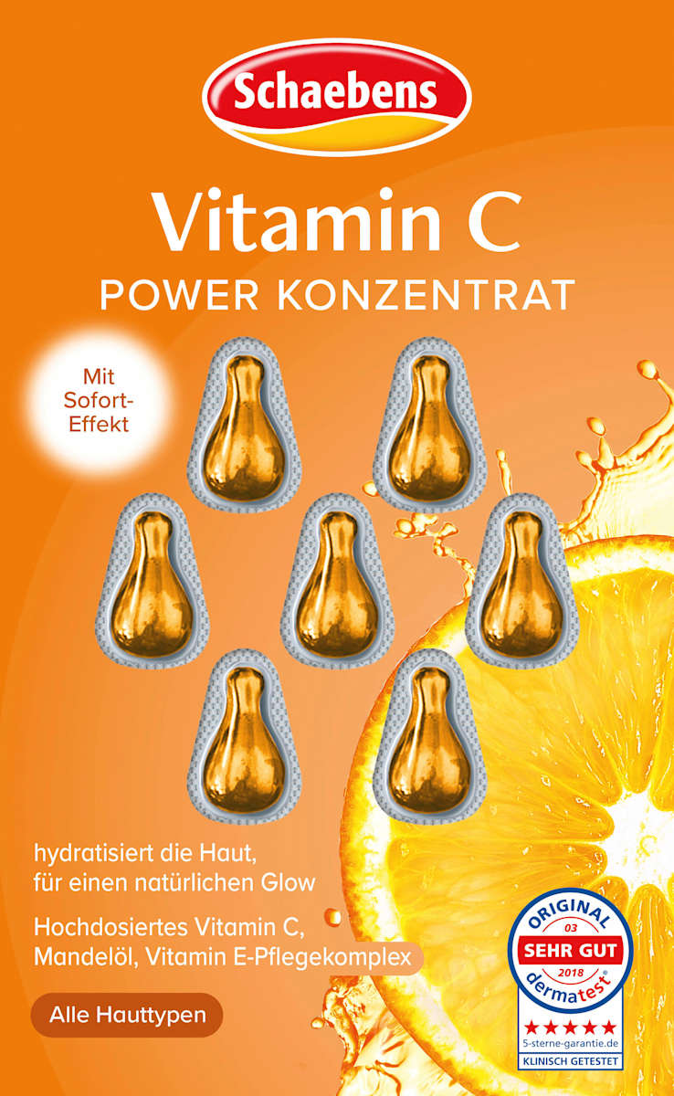 Schaebens Concentrate Vitamin C Power, 7 pcs