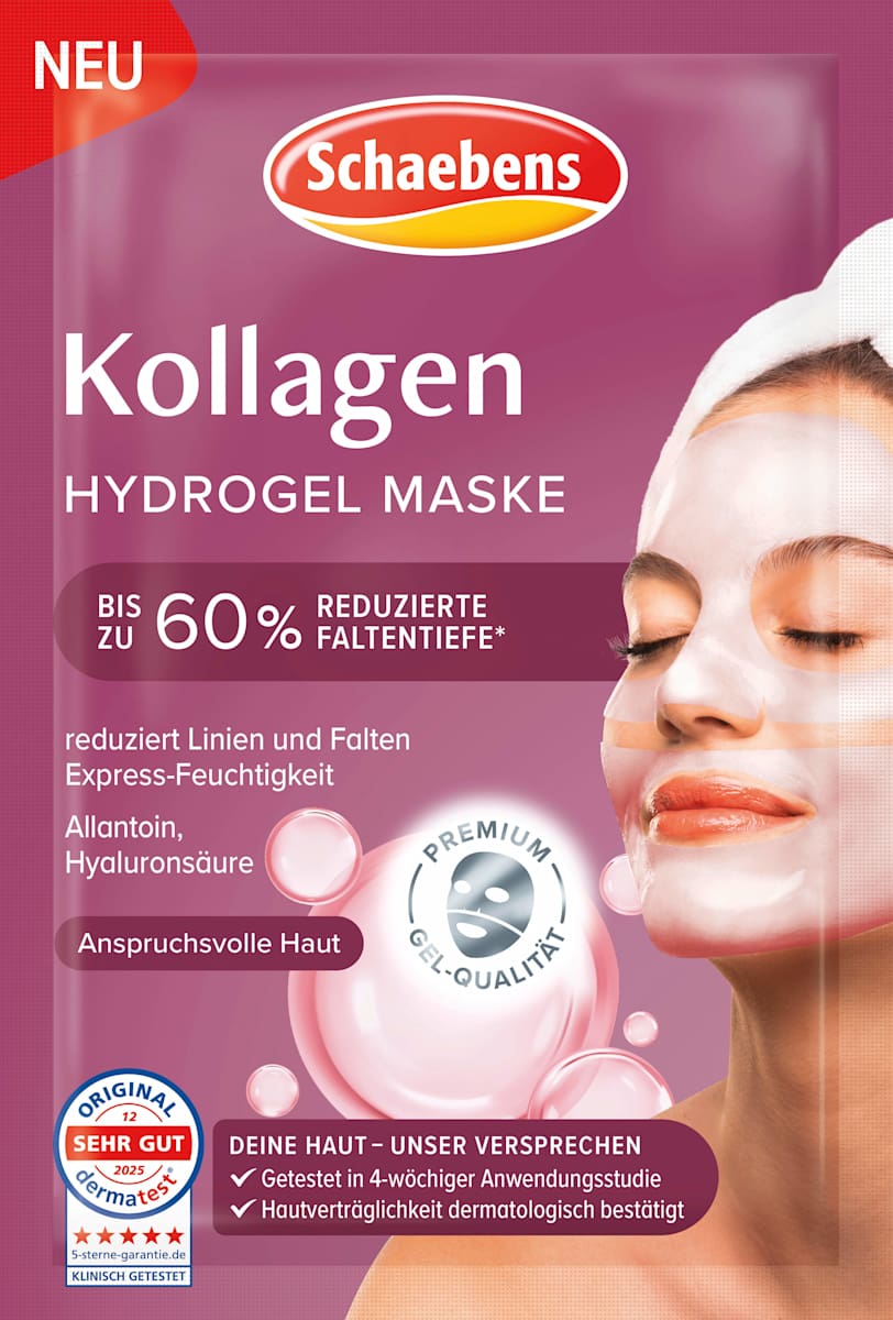 Schaebens Sheet Mask Collagen Hydrogel, 1 pc