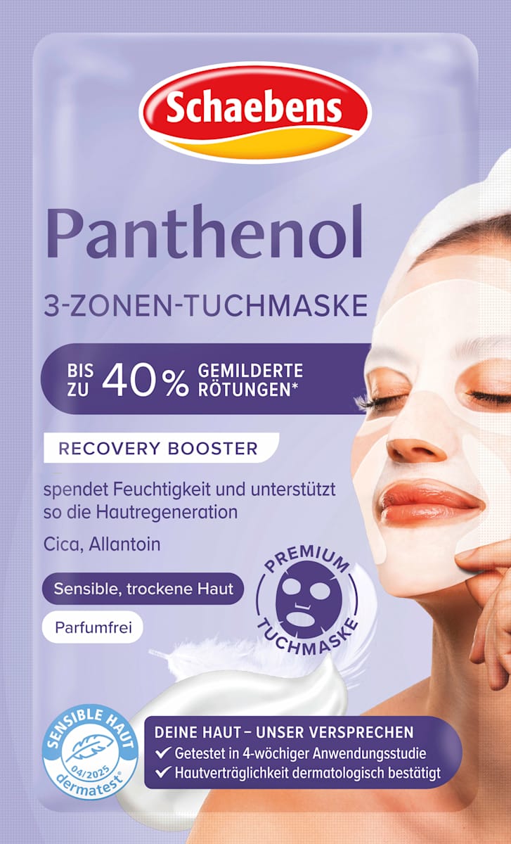 Schaebens Sheet Mask Panthenol 3-Zone