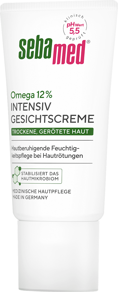 sebamed Face Cream Intensive Omega 12% Dry, Red Skin, 50 ml