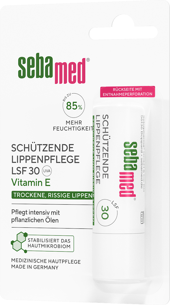sebamed Lip Care Protective SPF 30, 4.8 g