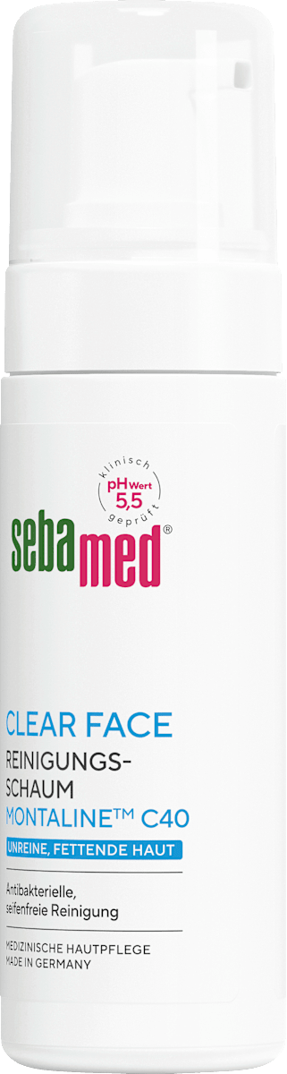 sebamed Cleansing Foam for Impure, Oily Skin, 150 ml