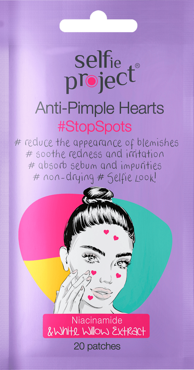 Selfie Project Anti-Pimple Patches Hearts – view 2