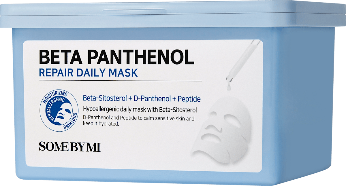 SOME BY MI Sheet Mask Daily Beta Panthenol Repair, 30 pcs
