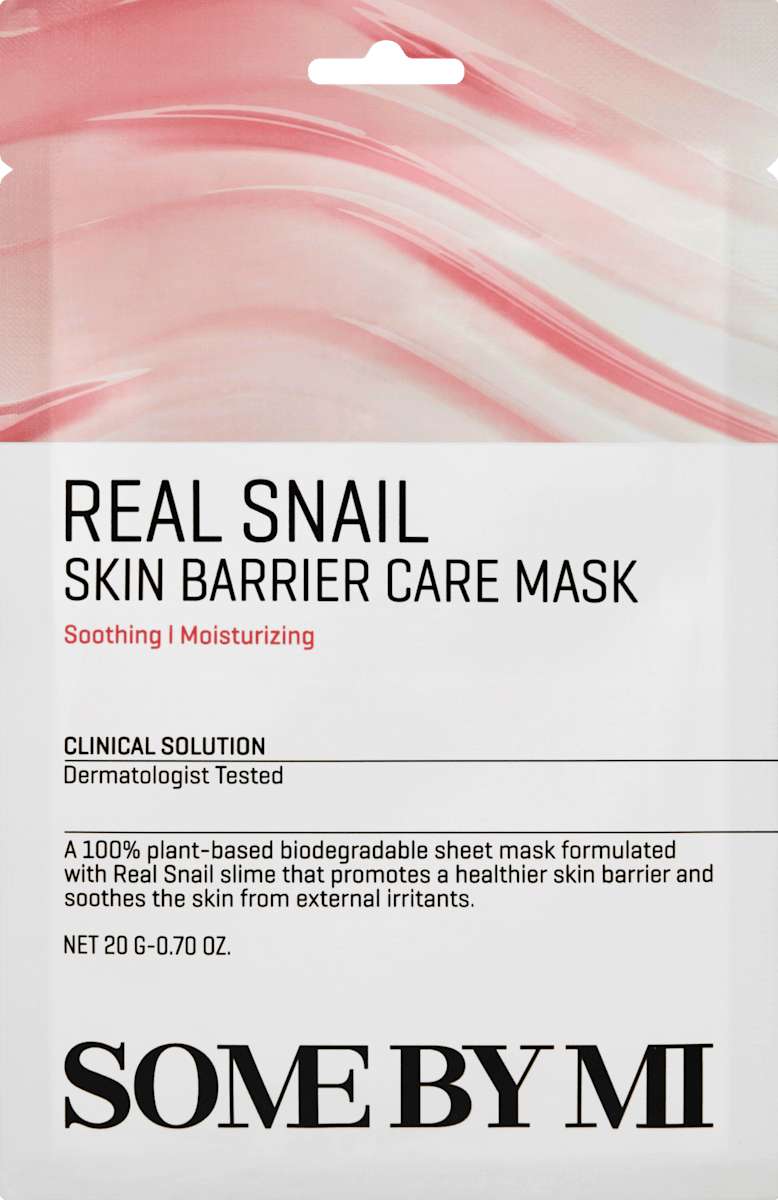 SOME BY MI Sheet Mask Real Snail Skin Barrier Care