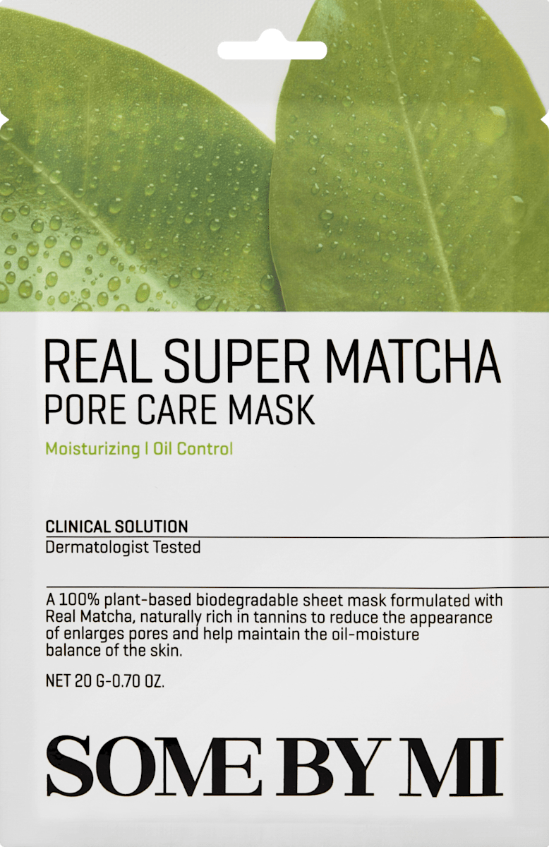 SOME BY MI Sheet Mask Real Super Matcha Pore Care