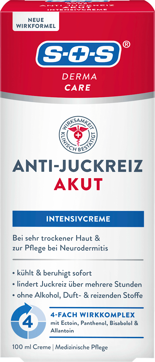 SOS Anti-Itch Cream Acute, 100 ml