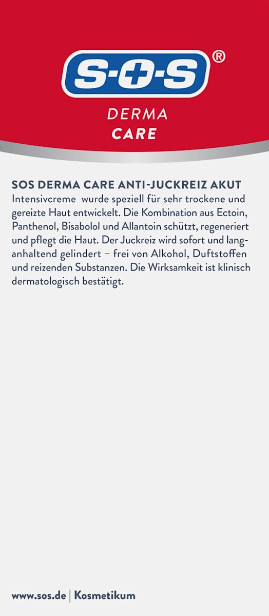 SOS Anti-Itch Cream Acute, 100 ml