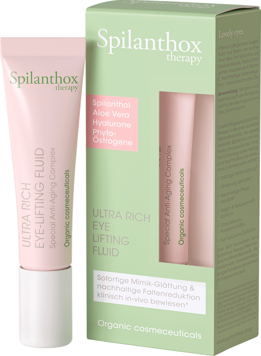 Spilanthox therapy Eye Cream Ultra Rich Lifting Fluid, 15 ml