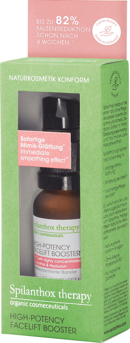 Spilanthox therapy Serum High-Potency Facelift Booster, 15 ml