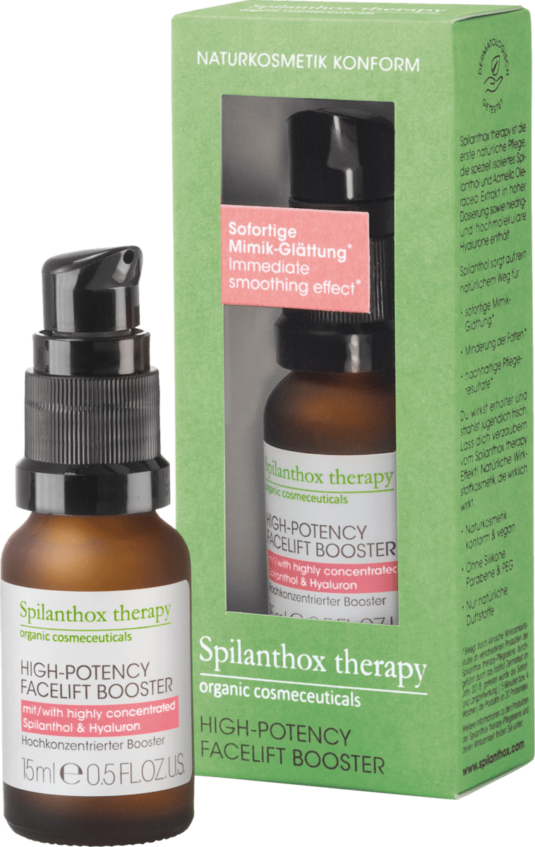 Spilanthox therapy Serum High-Potency Facelift Booster, 15 ml