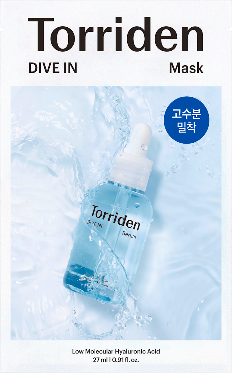 Torriden Sheet Mask Dive In Mask Low Molecular Hyaluronic Acid, 1 pc