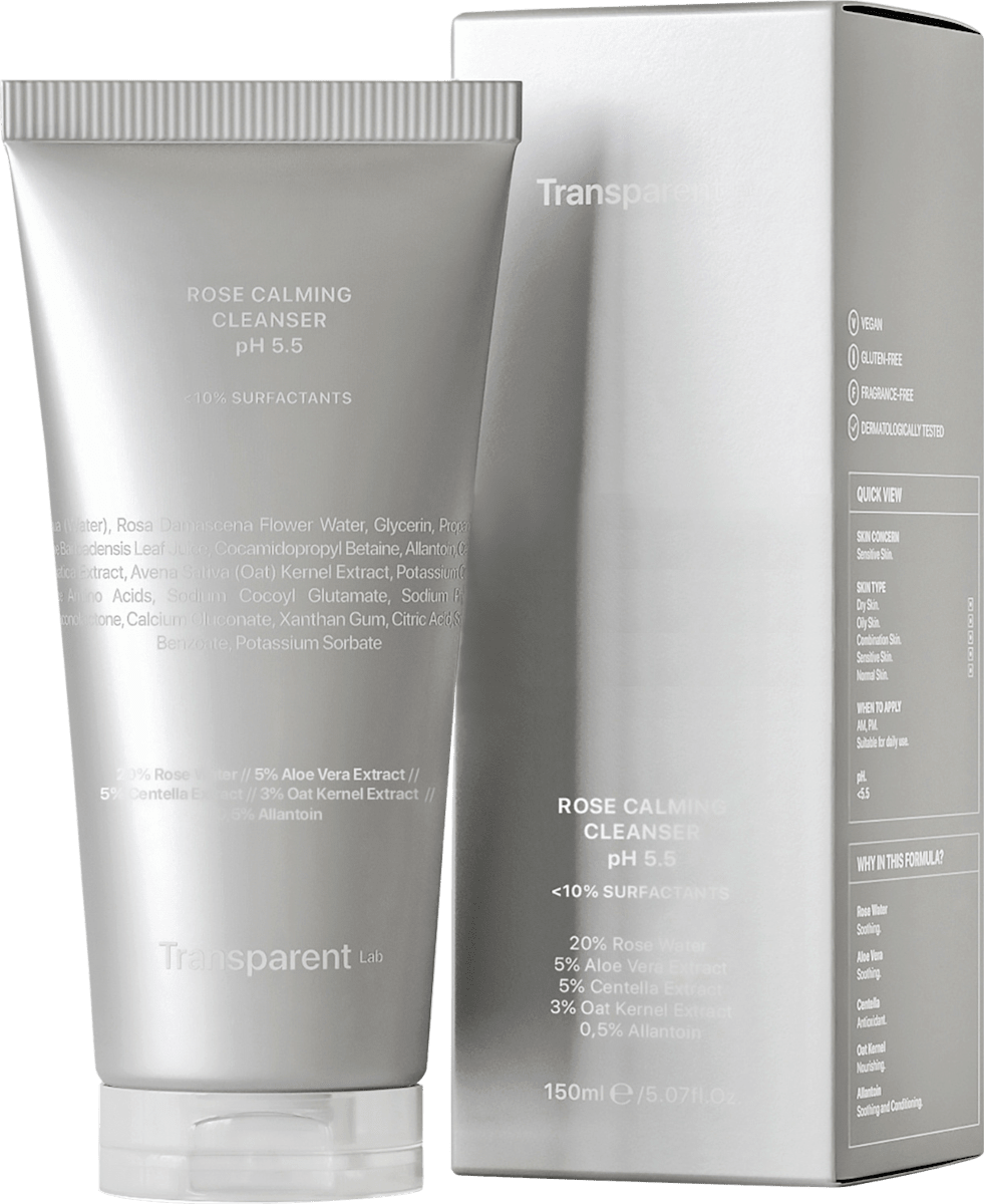 Transparent Lab Cleanser Calming Rose, 150 ml