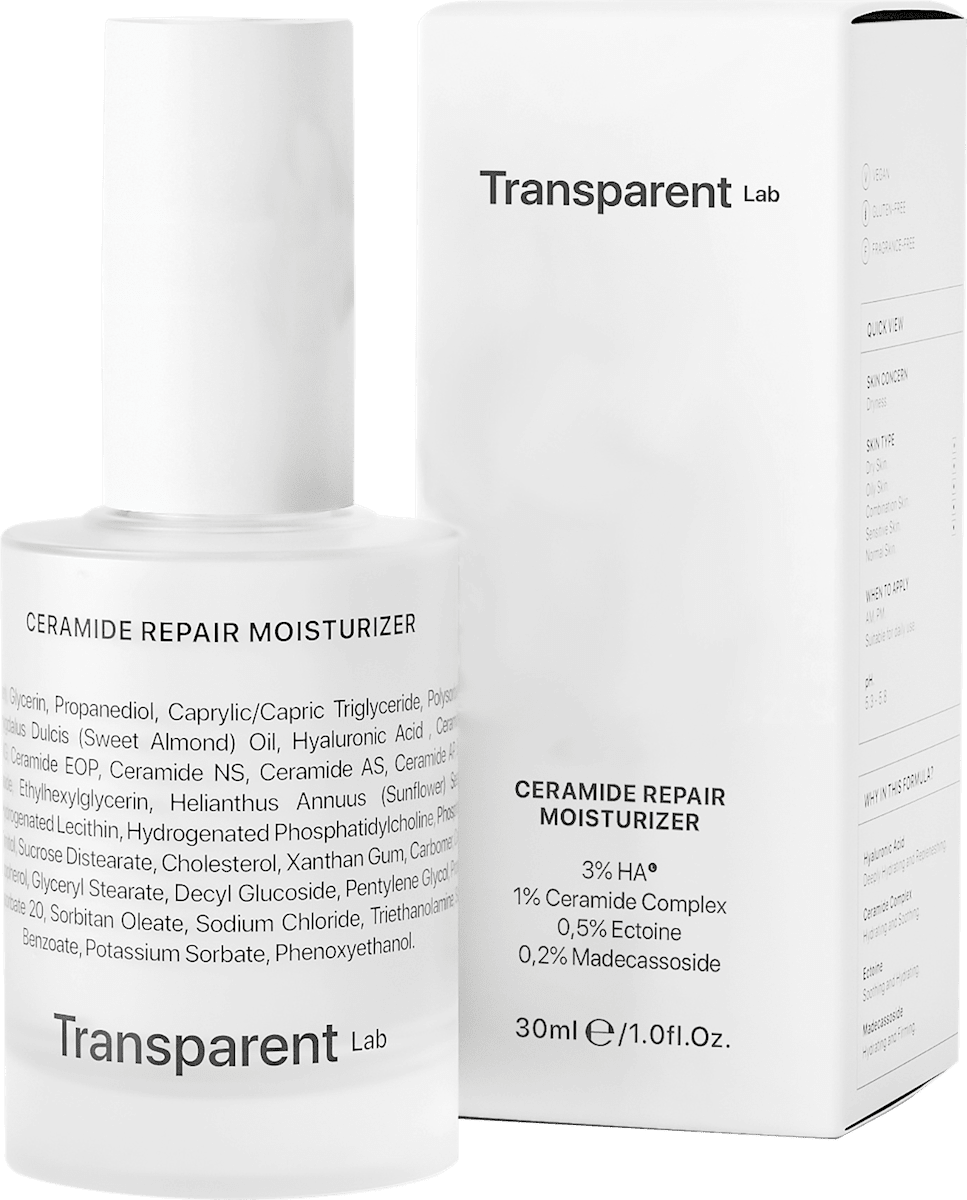 Transparent Lab Ceramide Repair Moisturizing Serum, 30 ml