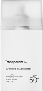 Transparent Lab Face Fluid Ultra Fluid Cica Sunscreen SPF 50+, 100 ml