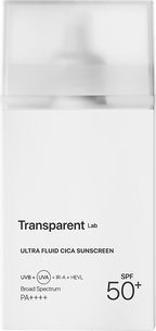 Transparent Lab Face Fluid Ultra Fluid Cica Sunscreen SPF 50+, 100 ml