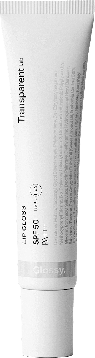 Transparent Lab Lip Gloss Clear SPF 50, Regenerating, 15 ml