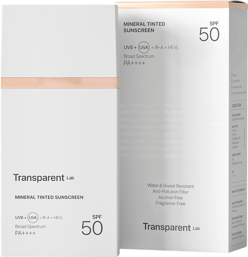Transparent Lab Mineral Tinted Sunscreen Light SPF 50, 100 ml
