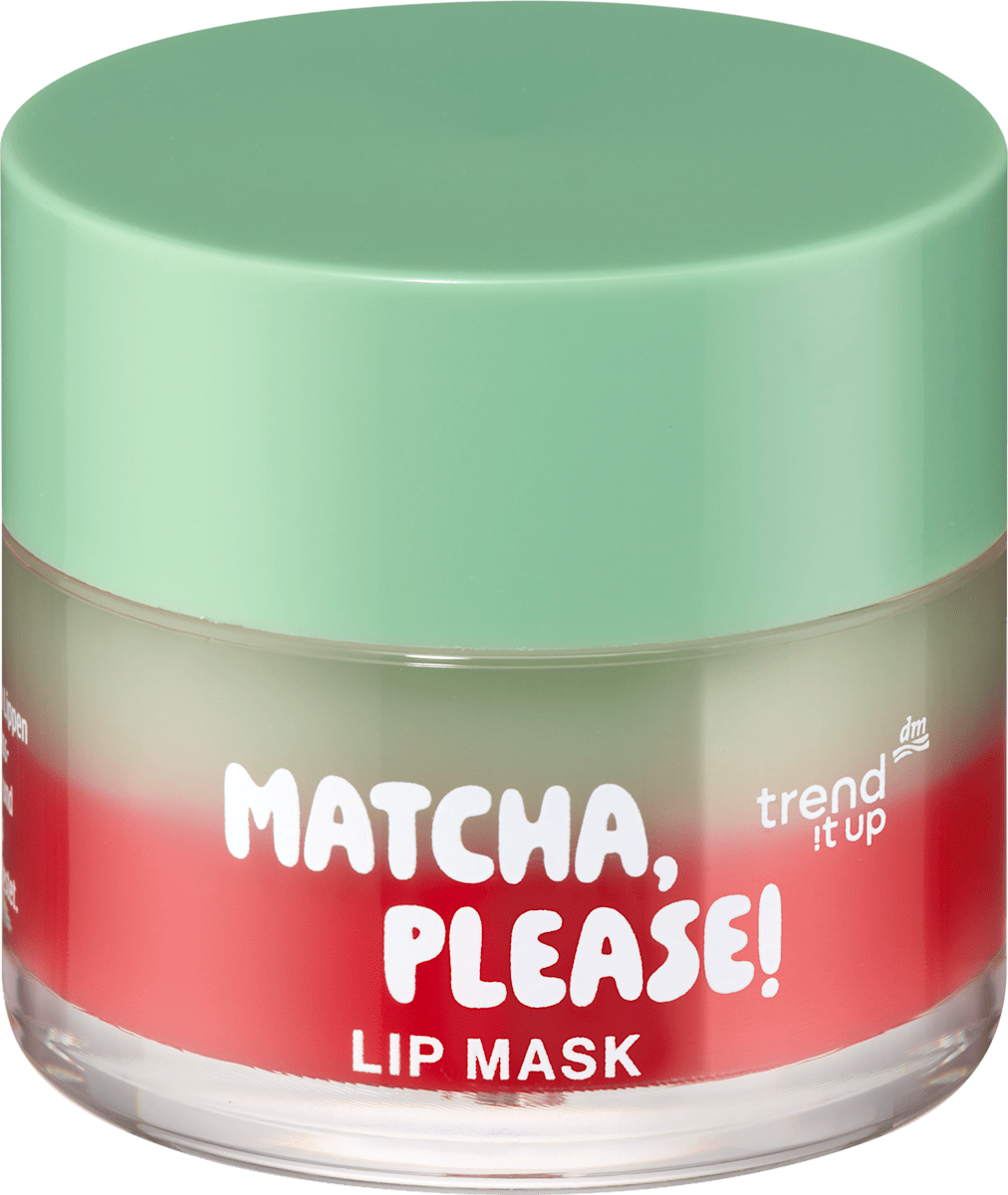 trend !t up Lip Mask Matcha, Please!, 15 g
