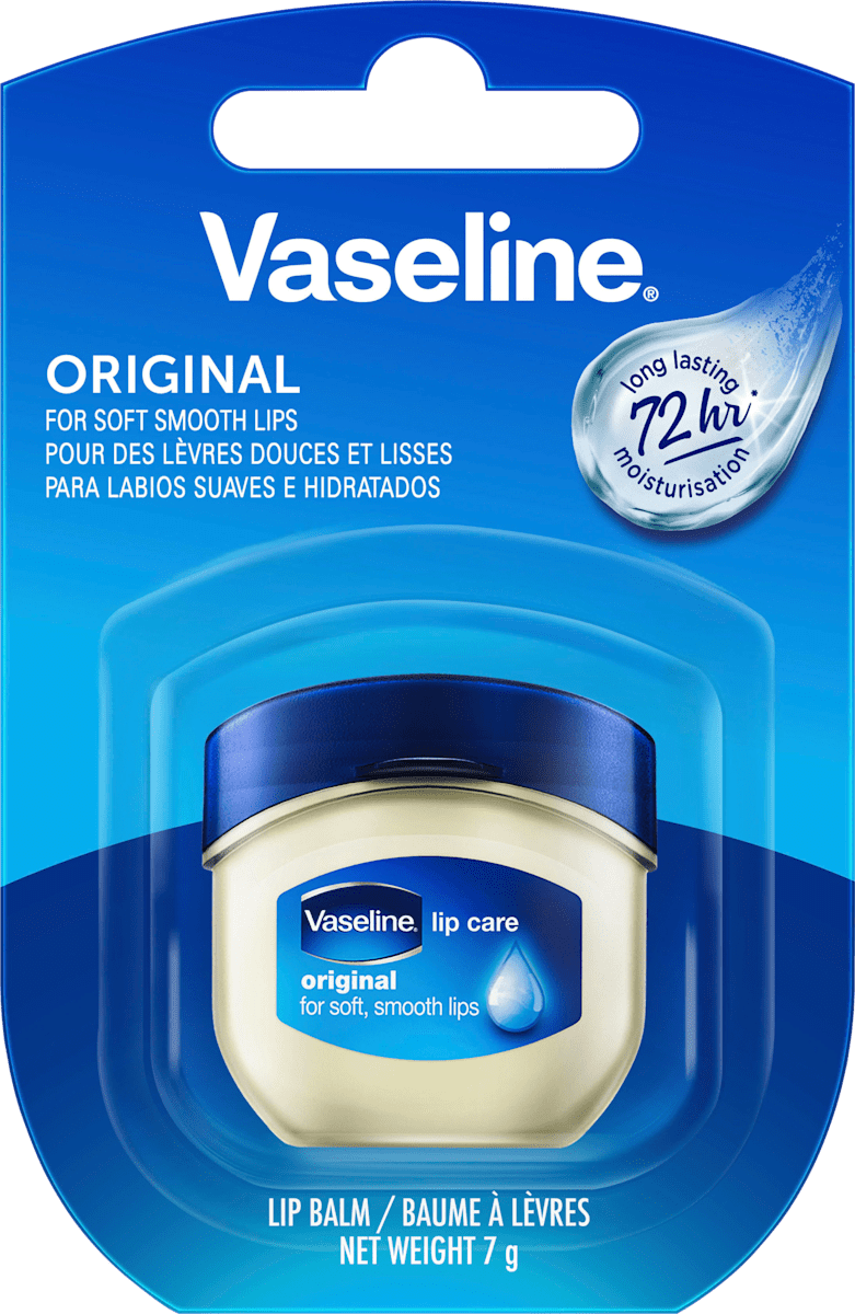 Vaseline Original Lip Care, 7 g