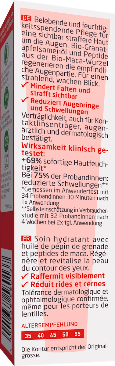 WELEDA Firming Eye Cream Pomegranate & Maca Peptides, 12 ml