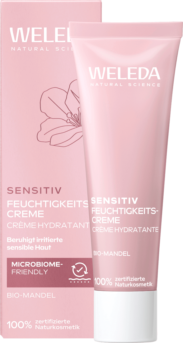 WELEDA Moisturizer Sensitive Almond, 30 ml