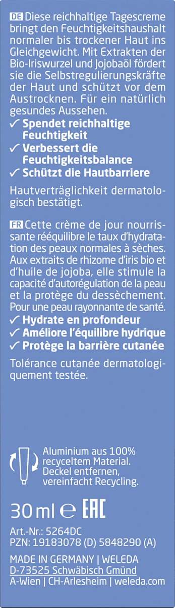 WELEDA Face Cream Iris, 30 ml