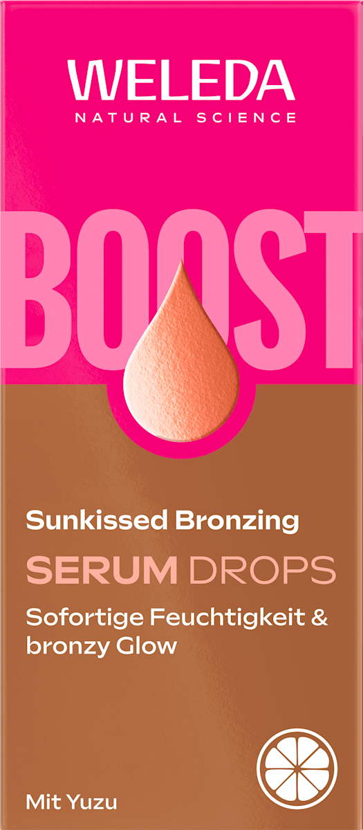 WELEDA Face Serum Drops Bronzing, 30 ml