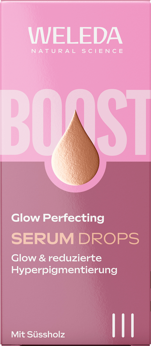 WELEDA Face Serum Drops Glow, 30 ml