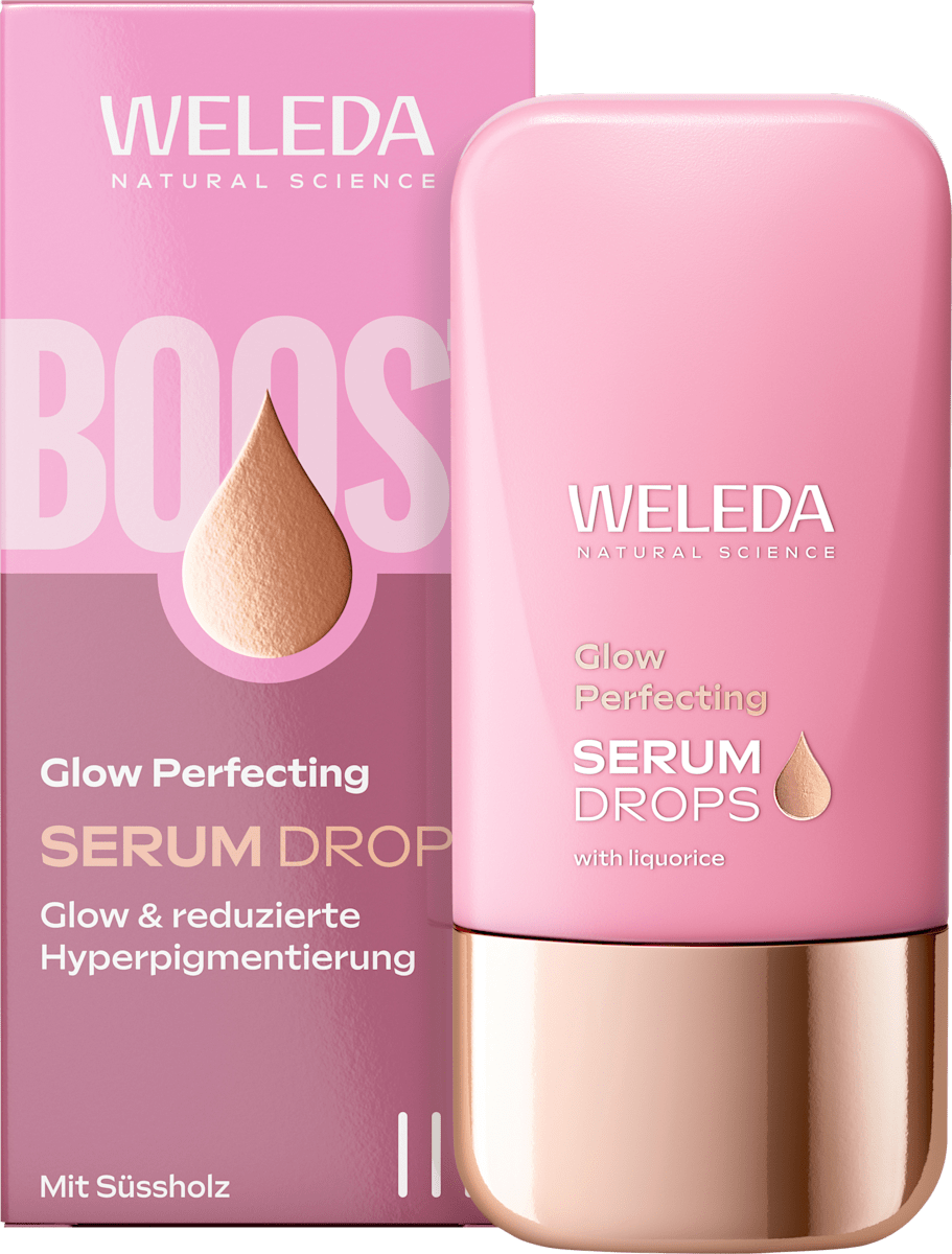 WELEDA Face Serum Drops Glow, 30 ml