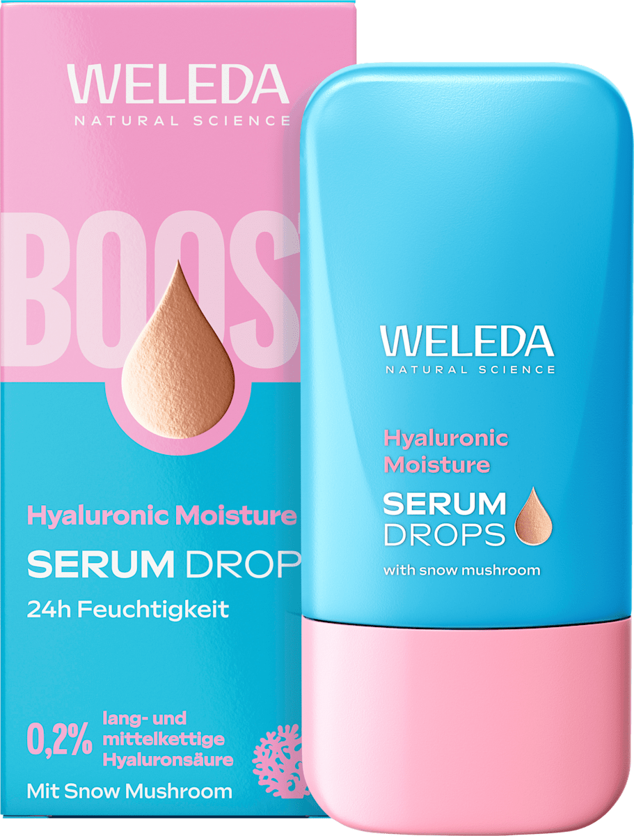 WELEDA Face Serum Drops Hyaluron, 30 ml