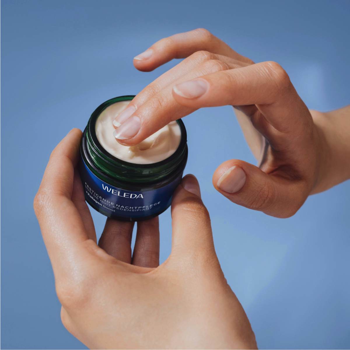 WELEDA Night Cream Firming Blue Gentian & Edelweiss, 40 ml