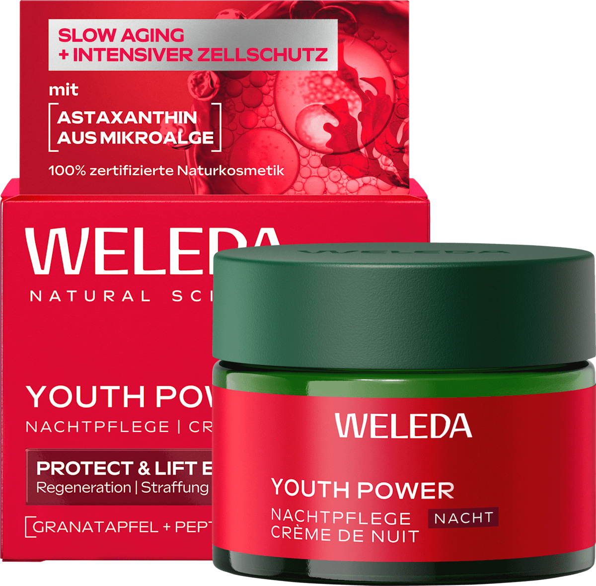 WELEDA Night Cream Pomegranate Youth Power, 40 ml