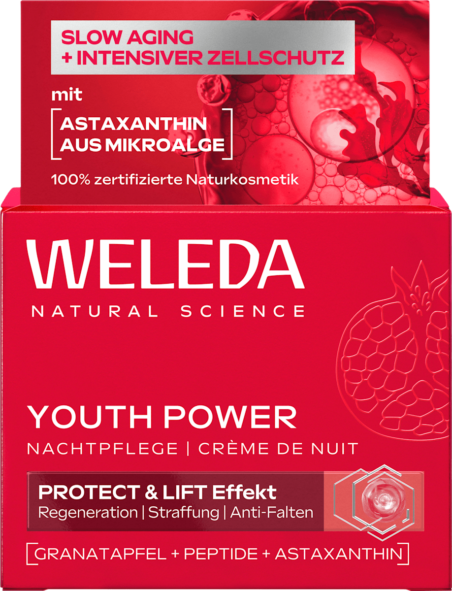 WELEDA Night Cream Pomegranate Youth Power, 40 ml