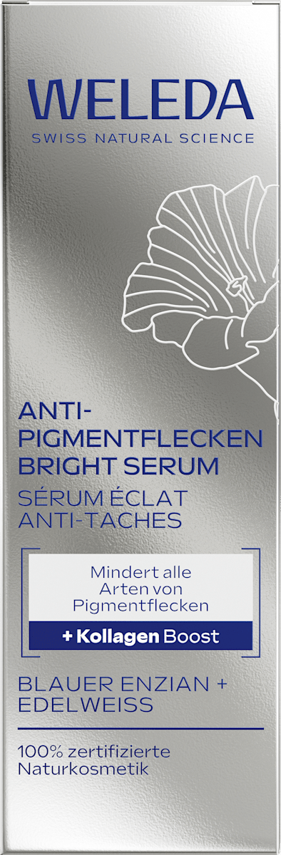 WELEDA Serum Bright Anti-Pigment Spots Blue Gentian & Edelweiss, 30 ml
