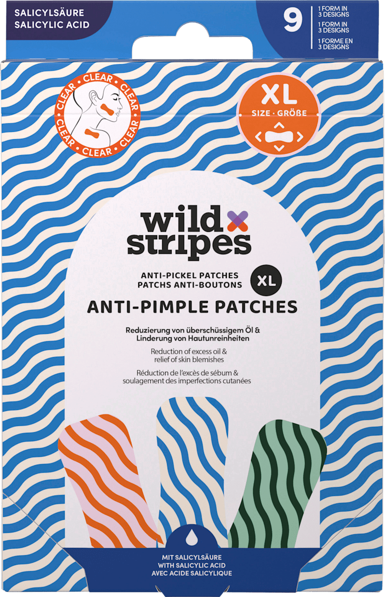 Wild Stripes Anti-Pimple Patches XL